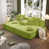 Tissu vert pâle