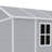 7 ft. 5 in. W x 6 ft. 5 in. D Plastic Reverse Apex Tool Shed