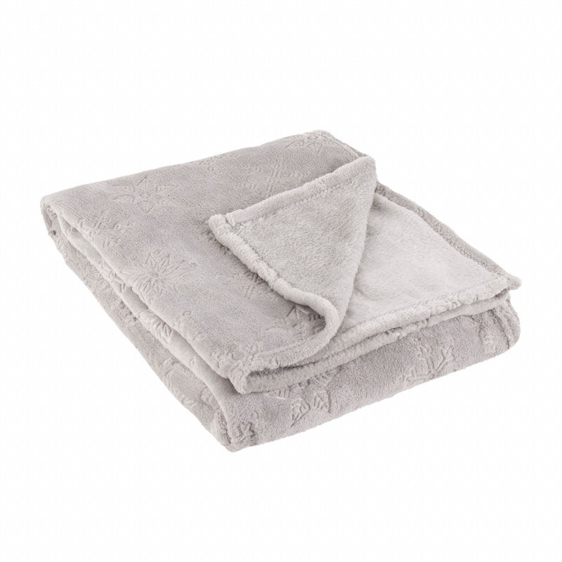 Snowflakes Throw Blanket