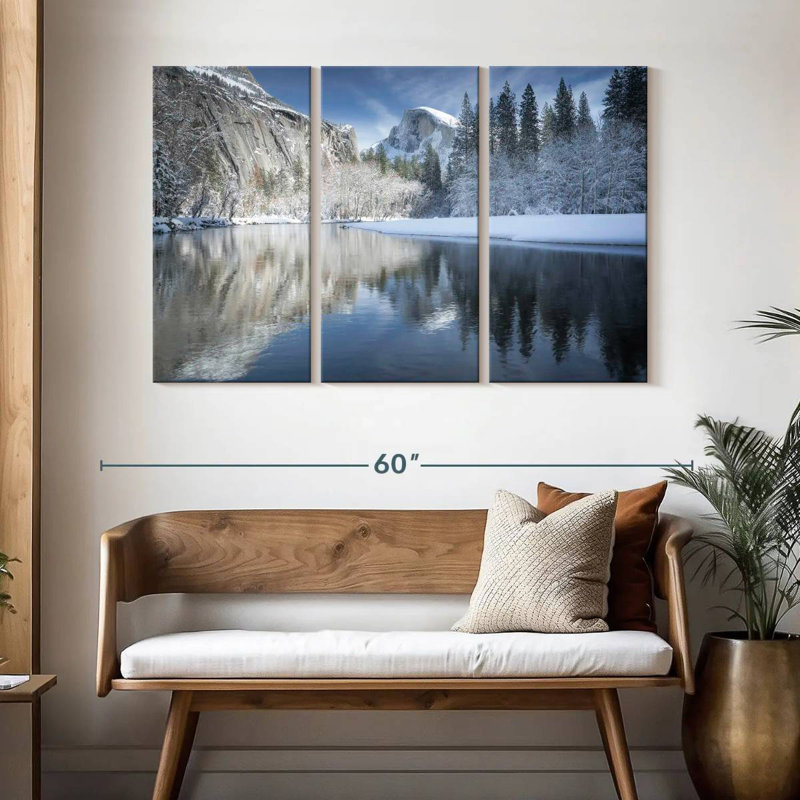 Hiver Alvord Yosemite, H 32 po x l 50 po