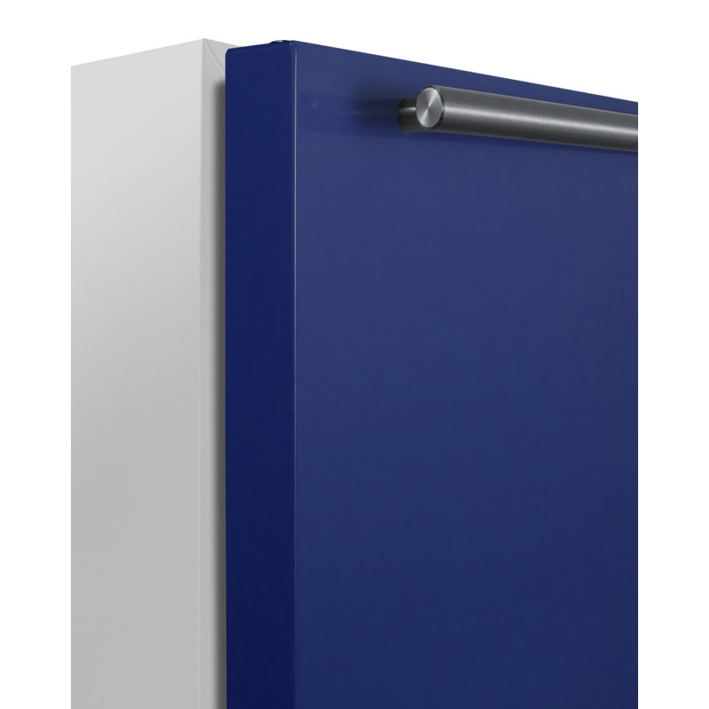 Summit Appliance 5 Cubic Feet Freestanding Mini Fridge with Freezer, Blue/Black