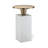 Stainless Steel Top End Table-1633788588