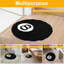 Round Solid Colour Machine Tufted 60cm X 60cm Area Rug