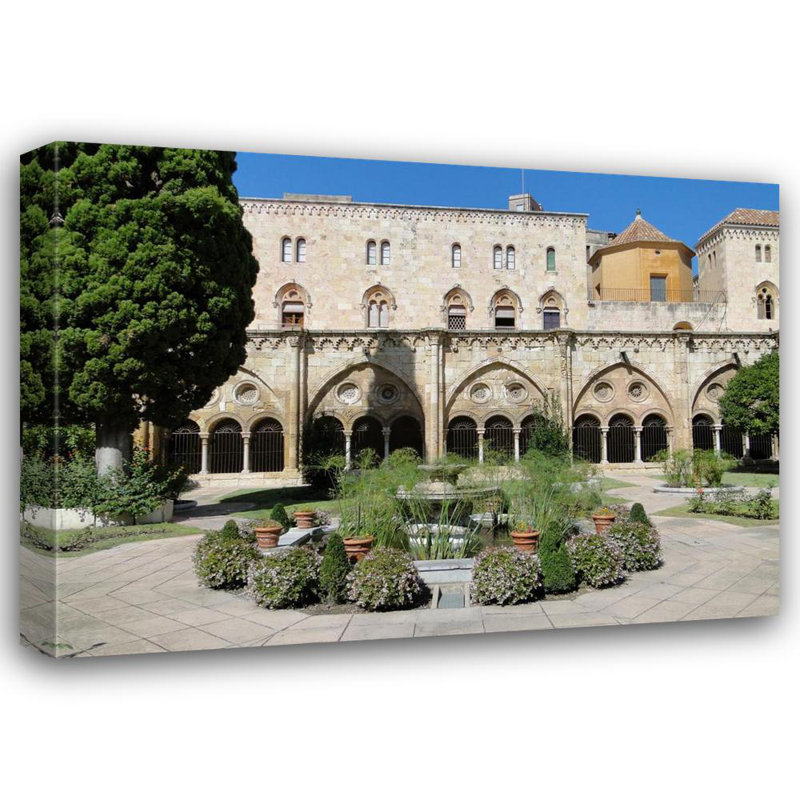 Cathedral of Tarragona, Spain, 17" H x 24" W