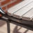 Powder Coated Steel Outdoor Glider Bench
