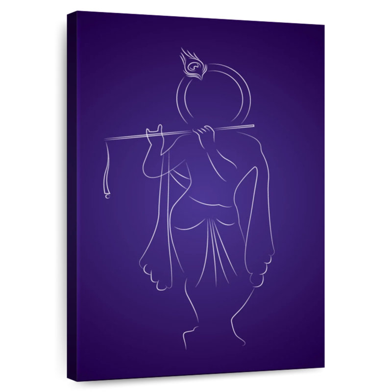 Adella Modern Krishna, 24" H x 16" W