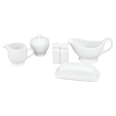 BIA Cordon Bleu 5-Piece Table Accessory Set, White