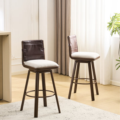Tabouret de bar pivotant Sibyl