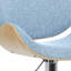 Tabouret de bar moderne pivotant rembourré Marana-1077818783