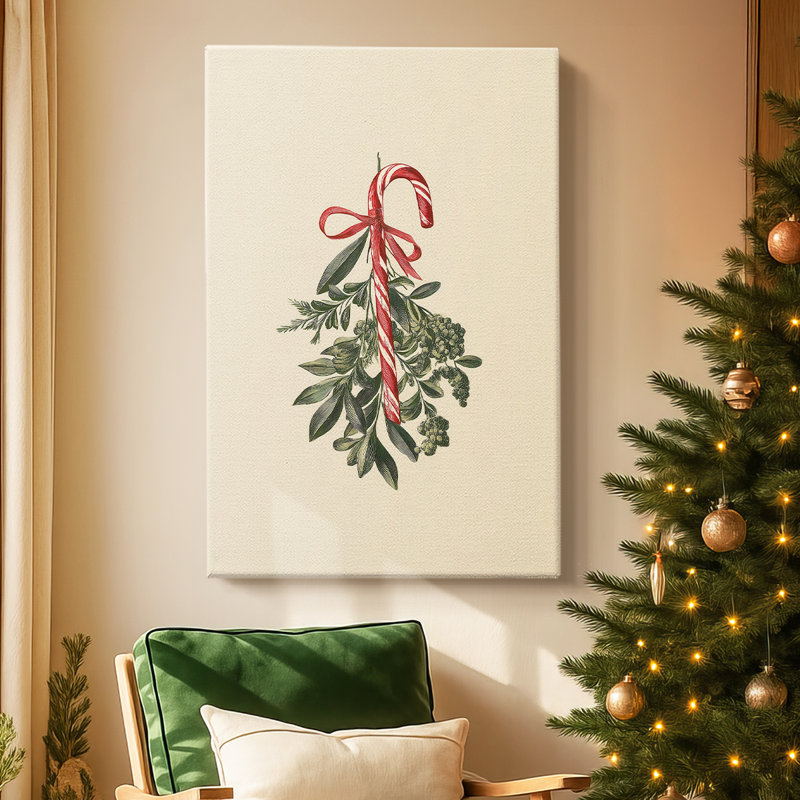 Dawn of Tinsel-Gold Dusk-Premium, toile tendue avec châssis, H 18 po x l 12 po