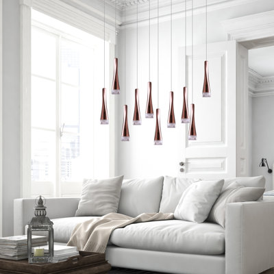 Mcarthur 10 - Light LED Cluster Pendant