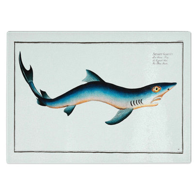 Tempered Glass Shark Chopping Board
