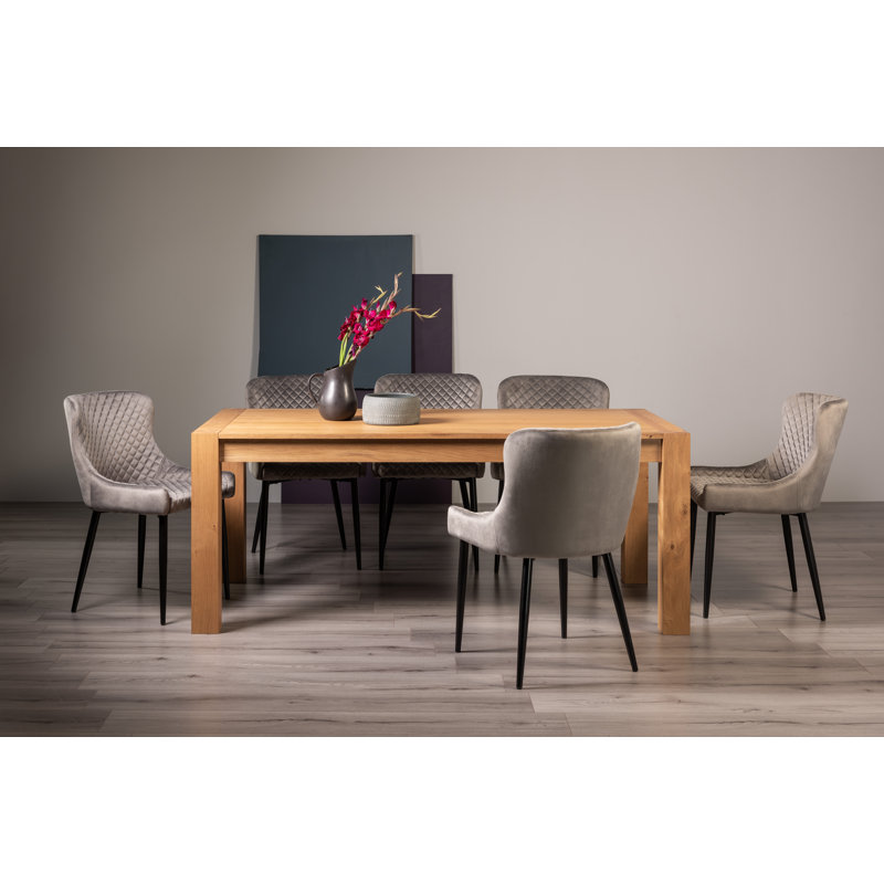 8 - Person Extendable Dining Set, Grey