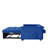 Adjustable Backrest Soft Futon Sofa with Side Pockets-175476289