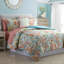 Modern Threads - Ensemble d'édredon de la collection Granada - Ensemble de lit en microfibre réversible de 8 pièces - Comprend un édredon, des draps, des taies décoratives et un coussin - Literie luxueuse-761633792-697378353