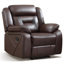 Ensemble de 2 fauteuils inclinables 39,5 po en cuir Vegan Classic-1649510024