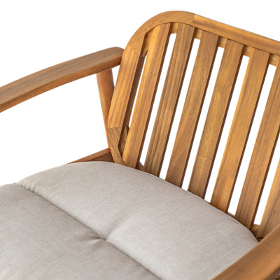 Club Chair With Cushion, Set Of 2