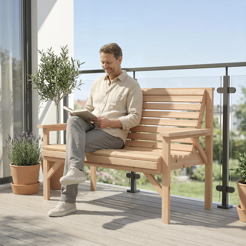 Wood Outdoor Bench