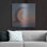  «Lunar Desert» par Ann Klee, art mural en métal, 36 po x 36 po