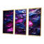 Décoration murale en marbre rose et mauve Essence II - marbre-1999555105-1999555099
