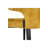 Taylor Upholstered Counter Stool with Metal Frame-95333779