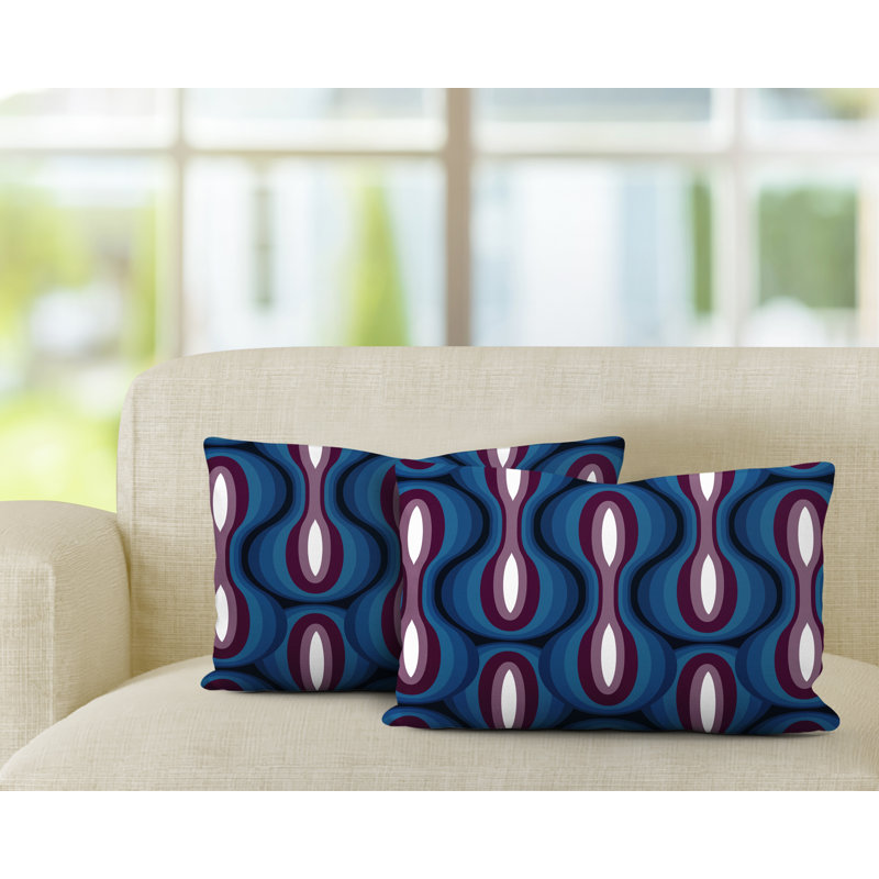  Coussin intérieur / extérieur Lumbar, Mauve