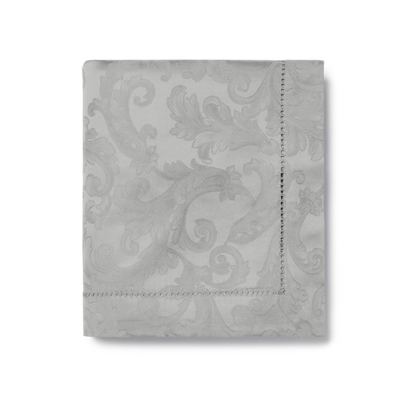 Acanthus Floral Table Runner, 72" L x 15" W, Sapphire