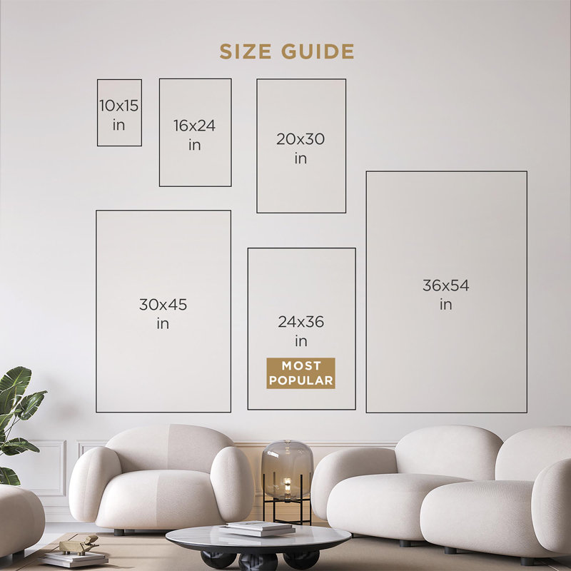 Oliver Gal Shapes in Copper Abstract - Luxury Black Mat Framed Shadowbox Art, White, 47" H x 32" W