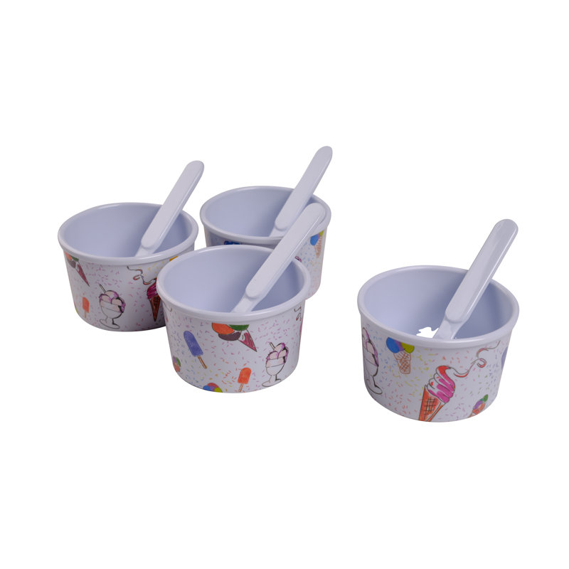 Gobelets en plastique pour 4 personnes