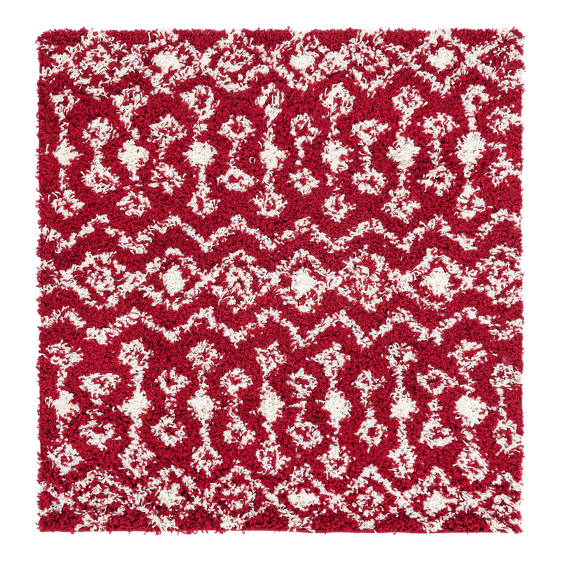 Griego Geometric Indoor Rug, Square 4'1"