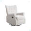Fauteuil inclinable à oreilles en toile de lin