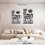 Ashelle graffiti noir et blanc italien-106428409