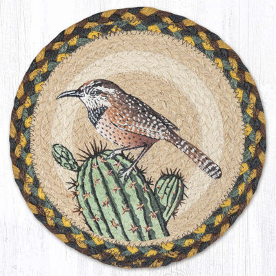  Protège-table Cactus Wren Bird