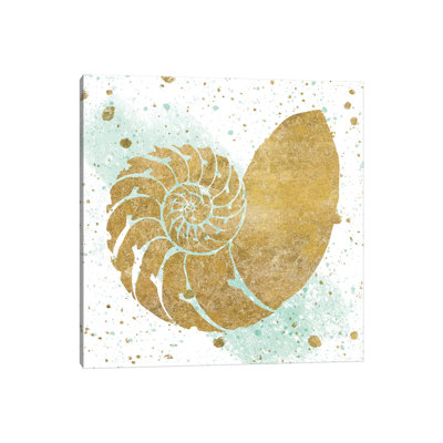 Sea Life Splash V by Wild Apple Portfolio - Wrapped Canvas Painting