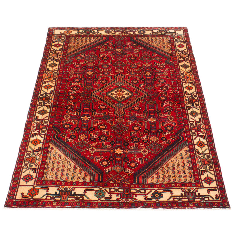 Andelz Red Rug 4'8" x 6'8"