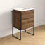 Ensemble de meuble-lavabo mural simple 31 po Iadrik Nets-1423838234