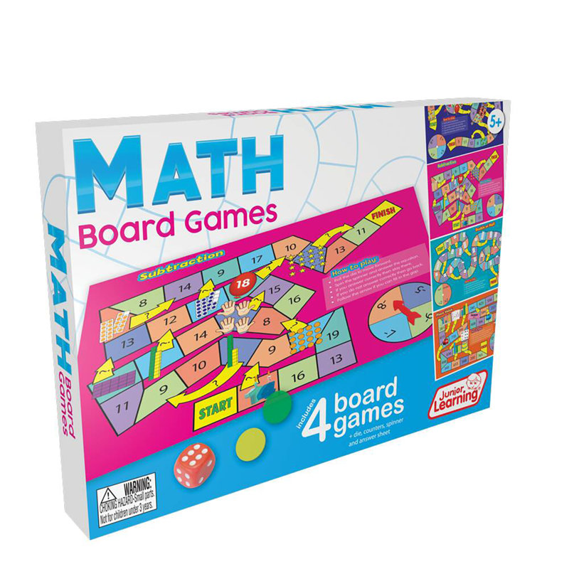 Math Learning Educational Board Games