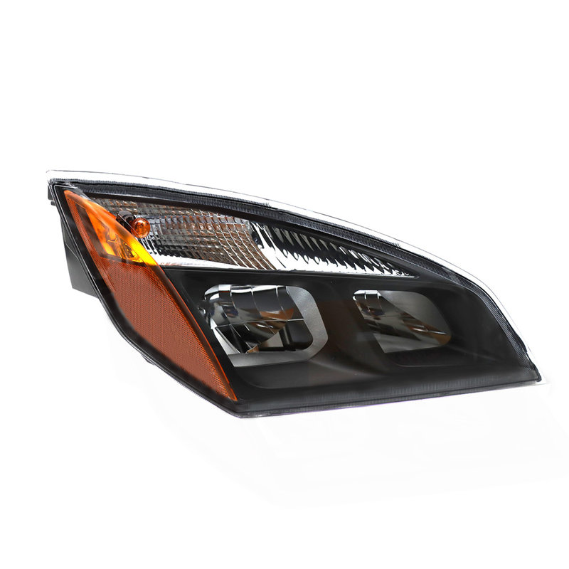 Ensemble de phares noirs compatibles avec la paire Freightliner Cascadia 2018+