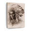 Native American Chief - Impression sur toile tendue-208007643
