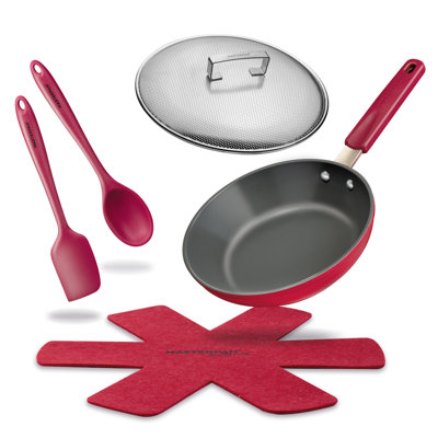 MasterPan Inc. 0,9 po Poêle à frire antiadhésive en aluminium