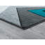 Tapis bleu à motif géométrique Zonia-1523621567