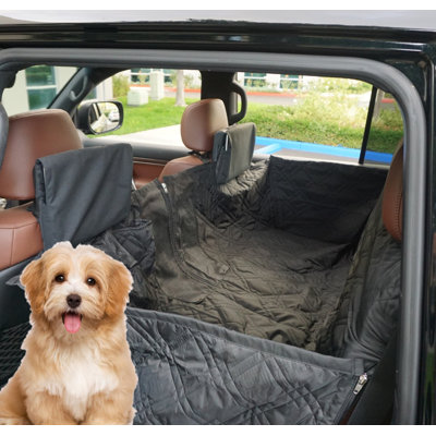 Bernstein Pet Car Seat Hammock Cover With Mesh Window