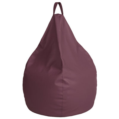 Faux Leather Classic Bean Bag