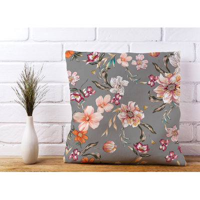 Reine Floral Square Cushion