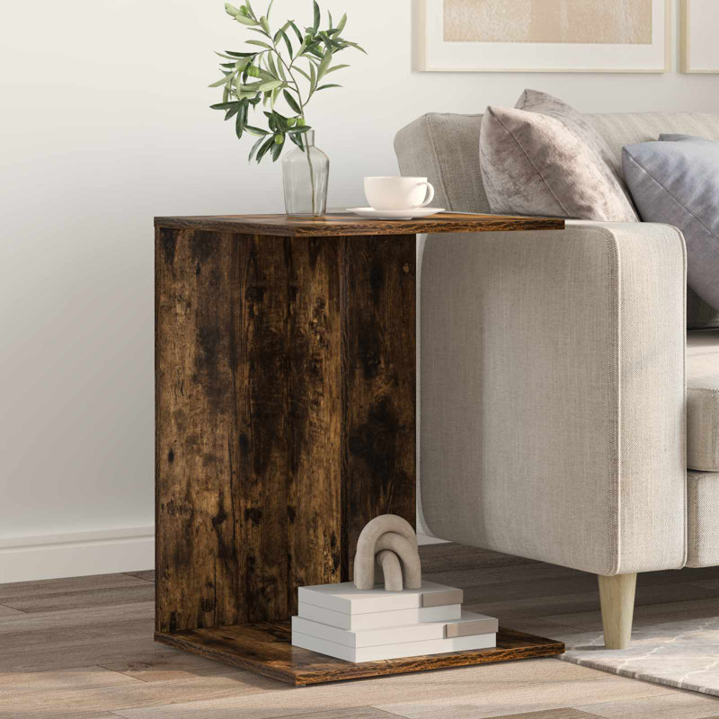 End Table, Smoked Oak