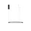 1 - Light Black LED Cylinder Pendant