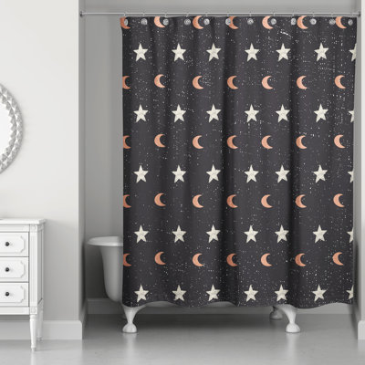Franzella Geometric Shower Curtain