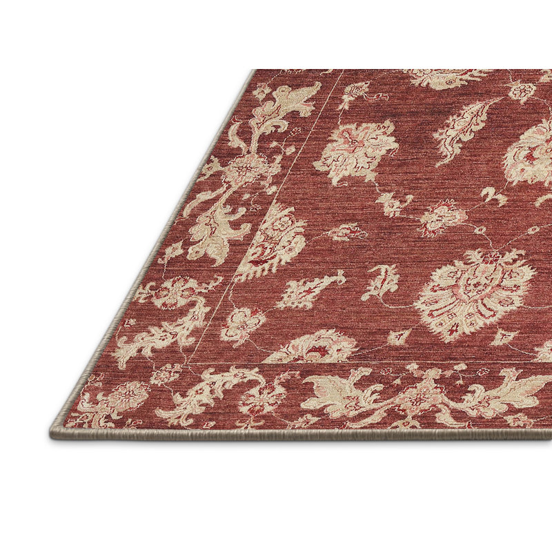 Tapis jaune/beige traditionnel Master, Rectangle 5 pi x 8 pi