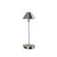 Lampe de table à DEL 17,5 po en nickel argenté G-9 17 po Ryder-1841352553