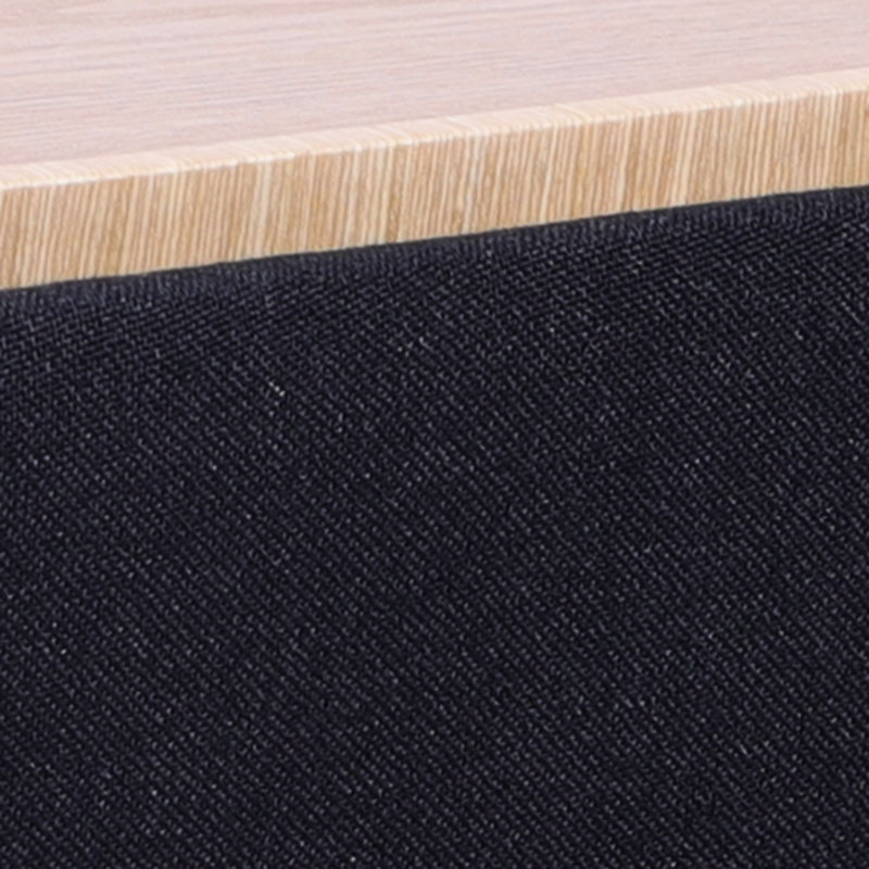 Rangement noir avec plateau réversible, 15,5 po, 28 rangées de rangement, convient aux espaces modernes, 16,5 po, poids de 265 lb, polyvalente comme table basse
